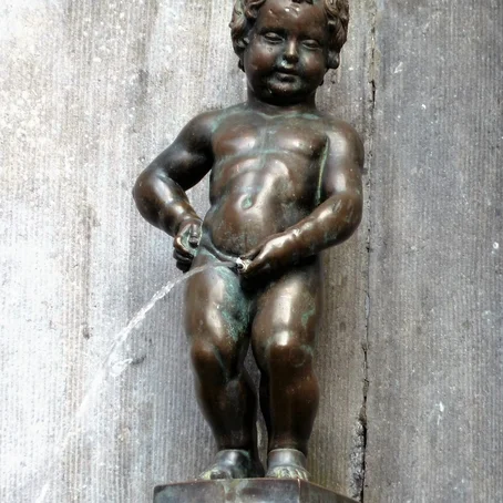 Manneken Pis in Brussel