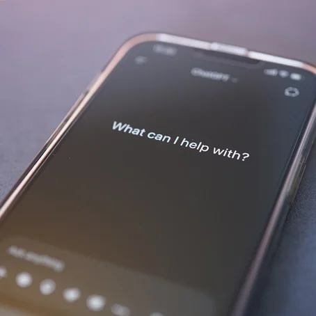 Smartphone met ChatGPT